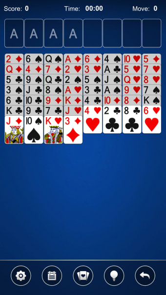 Freecell Solitaire by Mint