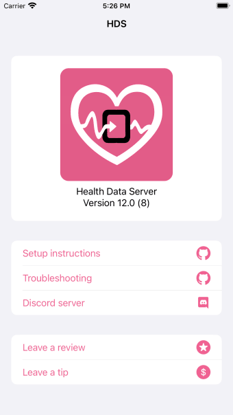 Health Data Server