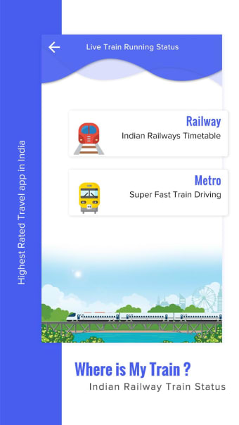 Where is My Train Indian Railway Train Status