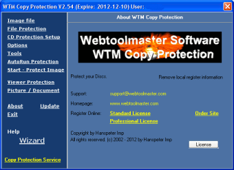 WTM Copy Protection