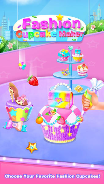 Edible Makeup Kit CupcakeGirls Sweet Cake Bakery