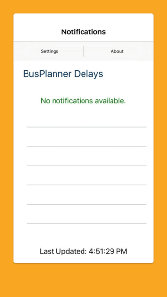 BusPlanner Delays