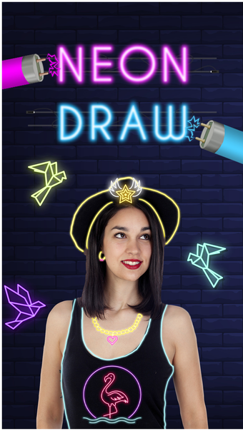 Neon Draw  Glow Art