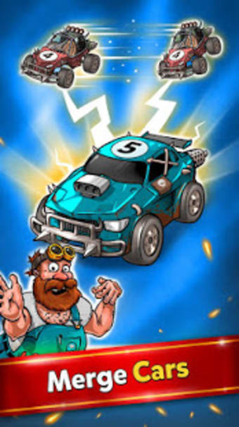 Merge Battle Car: Best Idle Clicker Tycoon game