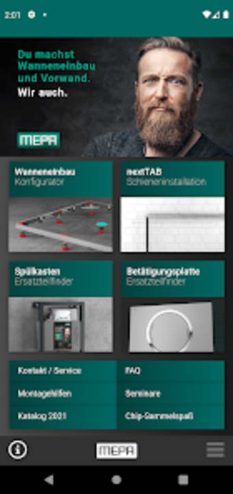 MEPA Service-App
