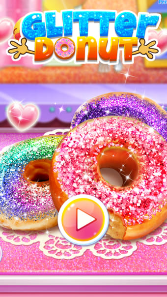 Glitter Donut - Sparkly Food