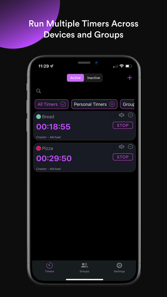 Synced Timer Plus