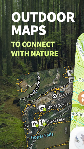 Natural Atlas: Topo Maps  GPS