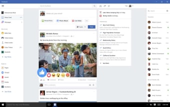 Facebook for Windows 10