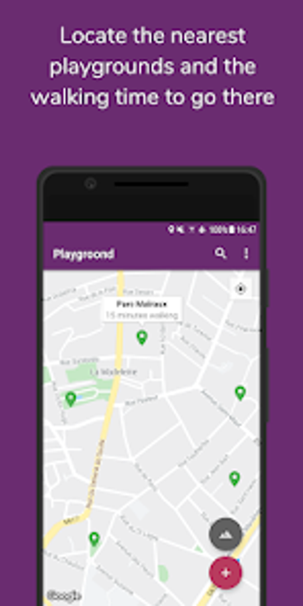 Playgroond - Find playgrounds