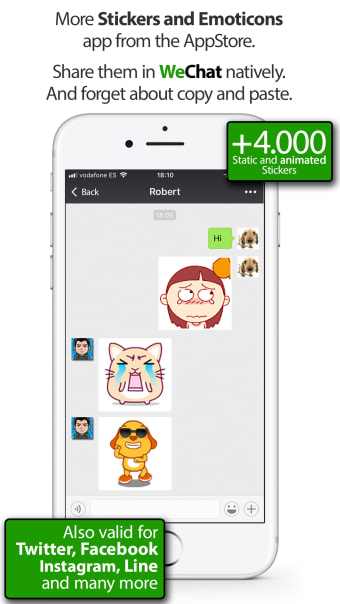 Stickers for WeChat