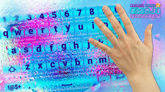 Color Rain Emoji Keyboards