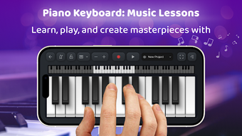 Piano Keyboard: Music Lessons