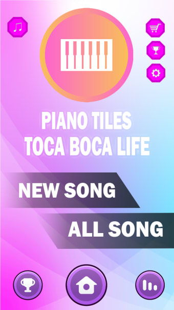 Toca Boca Town Piano Tiles