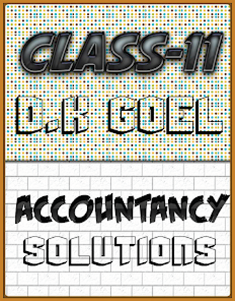 Account Class-11 Solutions Dk