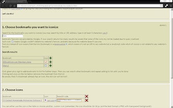 Bookmark Iconizer
