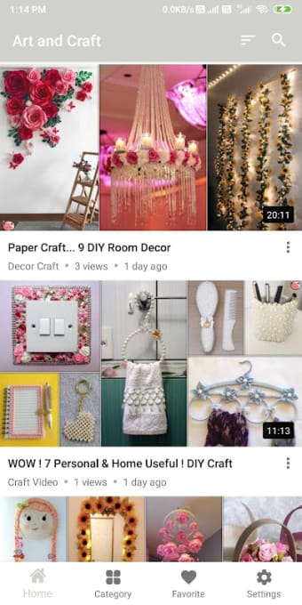 Learn Crafts and DIY Arts by Videos