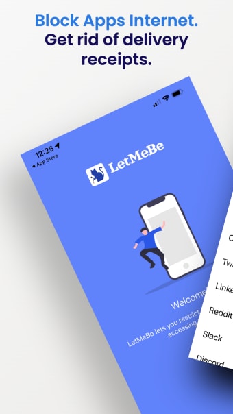 LetMeBe - Block apps internet