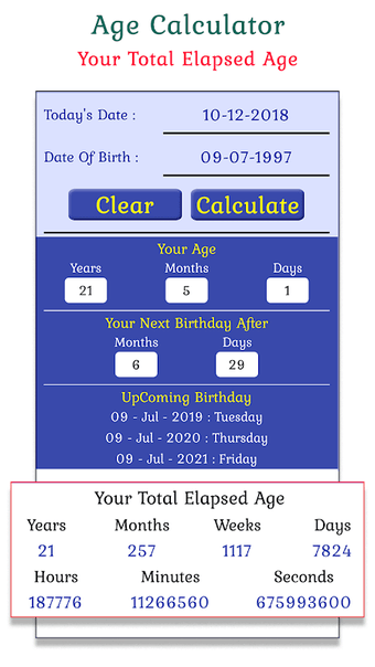 Birthday Reminder, Calender, Alarm & Age Calc