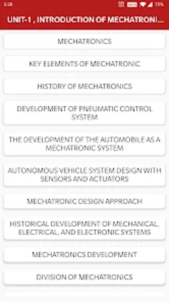 Mechatronics Engineering