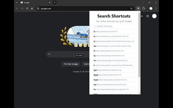 Search Shortcuts