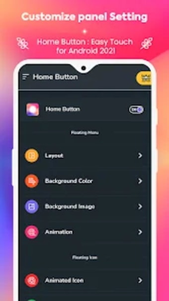 Home Button Phone Launcher and