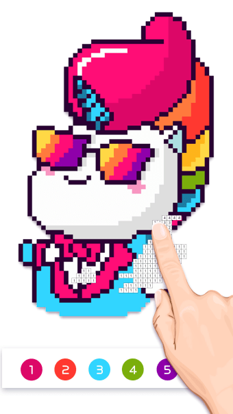 Pixel Artist: Color Number