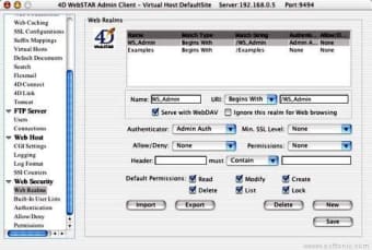 4D WebSTAR Server Suite