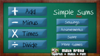 Simple Sums Free - Maths Game for Children