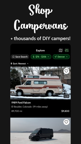 Vancamper: Buy Sell Campervans