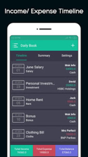 Daily Money Manager - Expense Tracker