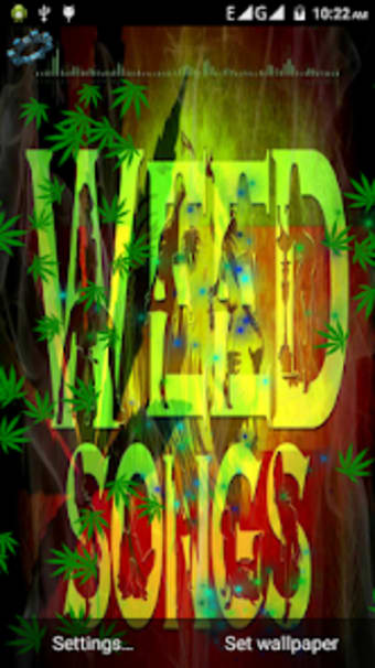 Weed marihuana Live Wallpaper