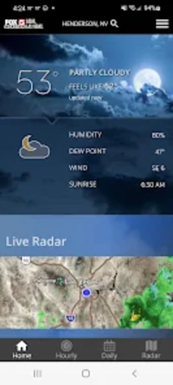 Las Vegas Weather Radar-FOX5