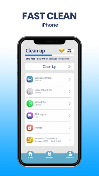 Clean Up Storage-Phone Cleaner