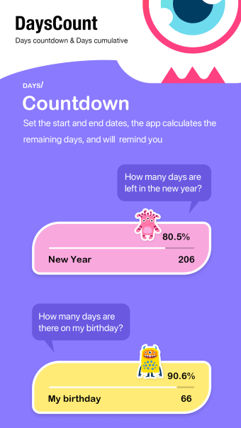 DaysCount - countdown days