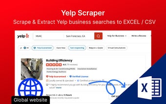 Yelp Scraper: Scrape Yelp business data