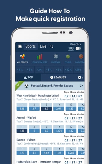 1x guide for betting apps