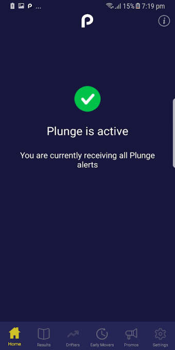 Plunge (Real-time racing algorithms and alerts)