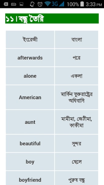 Spoken English to bengali~স্পোকেন ইংলিশ টু বাংলা
