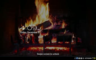 Virtual Fireplace LWP Free