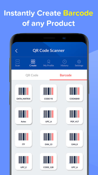 QR scanner - Barcode reader