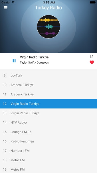 Turkey Radio Station: Turkish