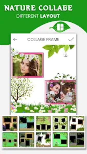 Nature Photo Frame  Collage