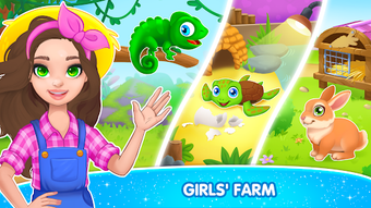 My house Animal farm Girl game