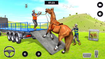 Animal Transport 3d Truck Game