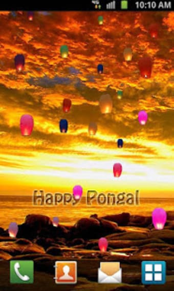Pongal Night Live Wallpaper