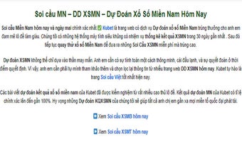 soi cầu XSMN, soi cầu MN - kubet.win