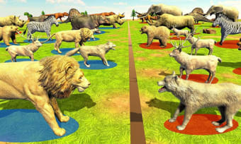 Wild Animals Kingdom Battle Simulator 2018