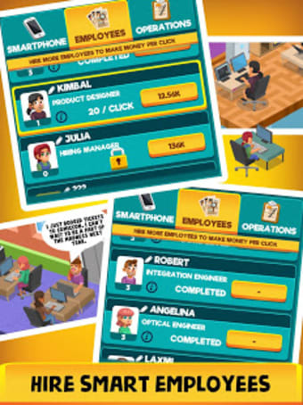 Smartphone Tycoon - Idle Phone Clicker  Tap Games