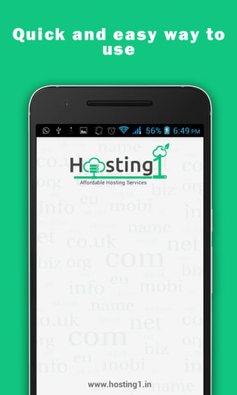 Hosting1 - Web Hosting App